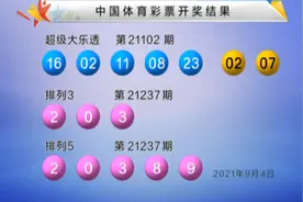 大乐透第21102期开5注1354万+8注752万：广东爆5416万大奖？图片
