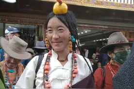 谁娶了这个藏族姑娘，就再也不用奋斗了图片