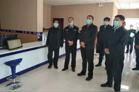 郭行杰在尧都区调研“三零”单位创建工作图片