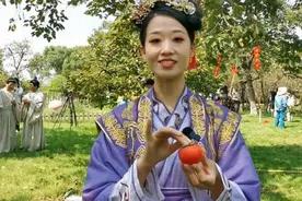 西溪湿地火柿红了 跟着南宋“洪皓夫人”去尝尝图片