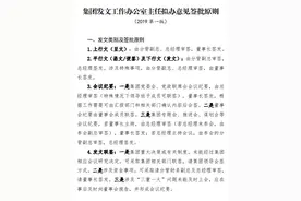 某国企发文工作办公室主任拟办意见签批原则，非常详细图片