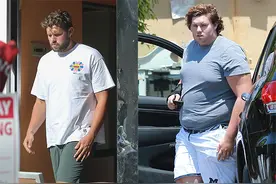 施瓦辛格的胖儿子健身减肥，成功瘦了一大圈，变成型男帅哥图片