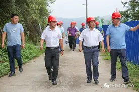 省水利厅调研组到临湘市调研水利工作图片