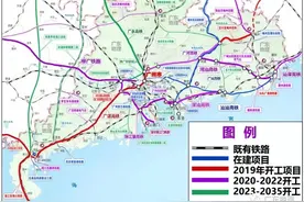 “五高铁+三城际”最全惠州轨道交通规划（最新进展）图片