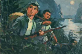 连环画-八个“红小鬼”-福建人民出版社-沈在召 谢平 绘图片
