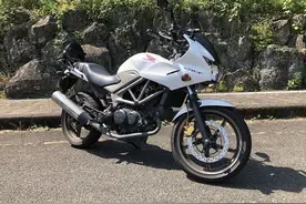 日本摩托车中的资优生——本田VTR-F图片