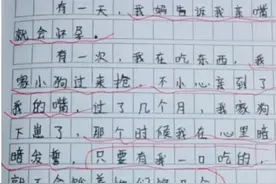 小学生作文《老师上厕所》，老师看后哭笑不得，是数学老师吧图片
