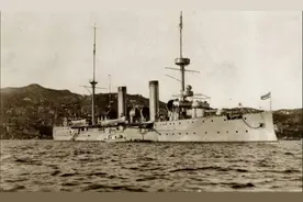 《日本海行动》，100年前北洋政府武装护侨，巡洋舰开进海参崴图片