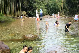 宁波天然免费消暑胜地，交坑的水，好清凉图片