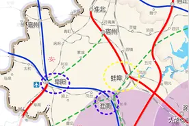 未来皖北6市高铁：蚌埠5条最多，阜阳、淮南各4条紧随其后图片