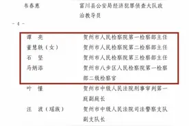 喜报！贺州检察机关11人获贺州市委记功奖励图片