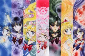 美少女战士所有水手战士大招集合，内外部战士及星光三剑侠都齐了视频封面