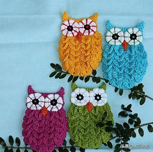 温暖毛线钩鱼鳞的方法