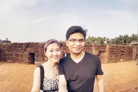 北京女孩倒贴40万嫁妆嫁到印度，还呼吁中国女孩多嫁给印度男人图片