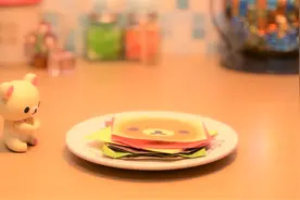 定格动画-制作健康饮品和轻松熊汉堡食玩