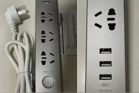 罗格朗USB高档插座，插孔和USB充电孔整合在同一面板是功能亮点图片
