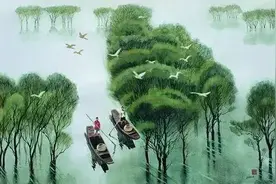 陶渊明《桃花源记》带你走进安宁和乐、自由平等世外桃源敬请赏析图片