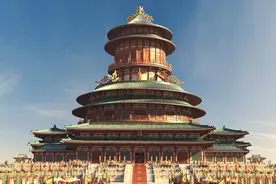 史上最大的单体木构建筑，洛阳天堂明堂是怎么建成又怎么毁掉的？图片