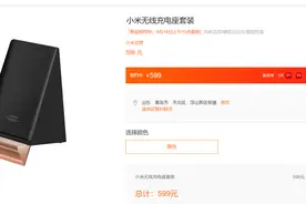 599 元，小米 100W 无线充电套装上架：MIX 4 支持极速模式图片