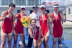 17岁黄石女伢李倩赛艇世青赛夺冠 实现我国女子八人艇在该赛事上冠军零的突破图片