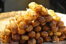 沿街叫卖的糖油果子，你有多久没吃过了？图片