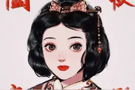 迪士尼公主穿上汉服送祝福，木兰看着好帅，最爱贝儿的祝福图片