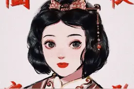 迪士尼公主穿上汉服送祝福，木兰看着好帅，最爱贝儿的祝福图片