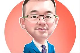 换一换你的头像吧 中年男士手绘3D漫画头像 气宇轩昂 牛气十足图片