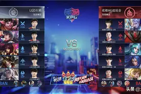 王者荣耀KPL：LGD大鹅完美发挥3:0带走成都AG超玩会图片