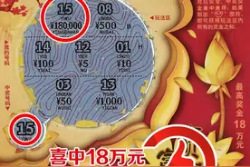 刮“富贵满堂”好运来  18万大奖满堂红图片