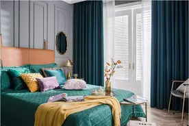 软装，窗帘——不同的色彩烘托别样的氛围，为家谱写出万种风情图片