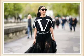 T恤要大才好看，一学就会的超大T恤穿搭技巧，手把手教你变美图片