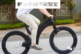 售价1万多，无轮毂电动自行车来啦图片