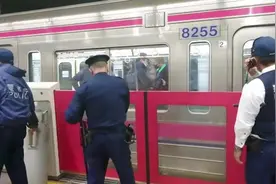 日本电车再现砍人案，凶手扮小丑挥刀后淡定抽烟：后悔没杀更多人图片