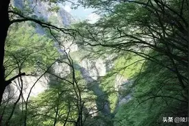 陵川西仓村，抬头张家界低头九寨沟！图片