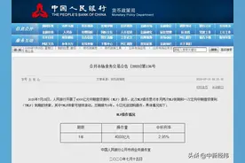 4000亿！央行合并续作“麻辣粉”和“特麻辣粉”图片