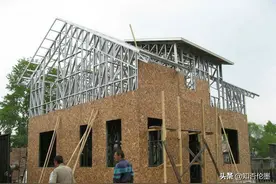 农村盖房，现浇坡屋顶好，还是钢结构坡屋顶好？听听内行人的分析图片