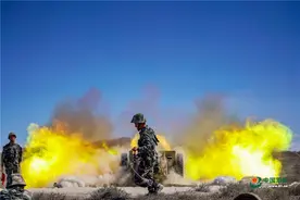 炮声隆隆，硝烟弥漫 火炮直瞄实弹射击这样展开图片