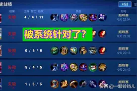 王者荣耀：怎么判断是不是被系统针对？这四种情况，最好别排位图片