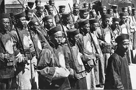 清朝覆灭，存留下的一百万清军残余不知所踪，最后在1987年被发现图片