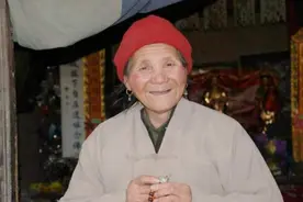 终南山第一女隐士连续打坐108天，归隐41年，不参加儿子婚礼图片