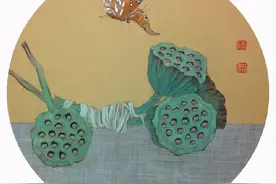 禅境与忧伤，一位用心灵作画的画家图片