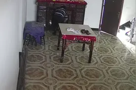 太嚣张！男子大力踹开别人家门盗窃，还大摇大摆离开图片
