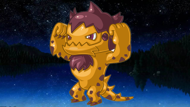 洛克王国：第一只毒系宠物，古路尼的进化史，有着可爱的小虎牙