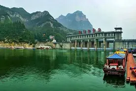 焦作市青天河网红打卡地之三：青天河大坝，承载时代记忆的地方图片