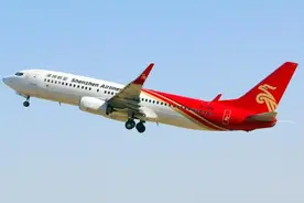 平安抵达！​深圳航空ZH9209已于14:15抵达西安图片
