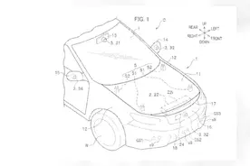 保护行人安全，本田申请了一套与众不同的气囊专利图片