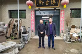 敬题西安市周至县豆村三秦网红哈老汉程战道先生 文/李景宁图片