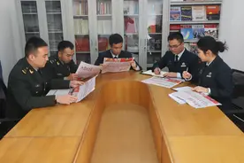 重庆市万州区人武部掀起十九届六中全会精神学习热潮图片