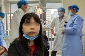 临沂市16岁少女患怪病，左脸肿胀似馒头影响呼吸，现在这个病终于能治了图片